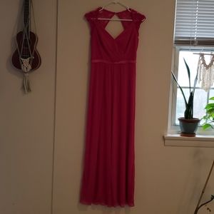 David's  bridal Begonia  brides maid dress